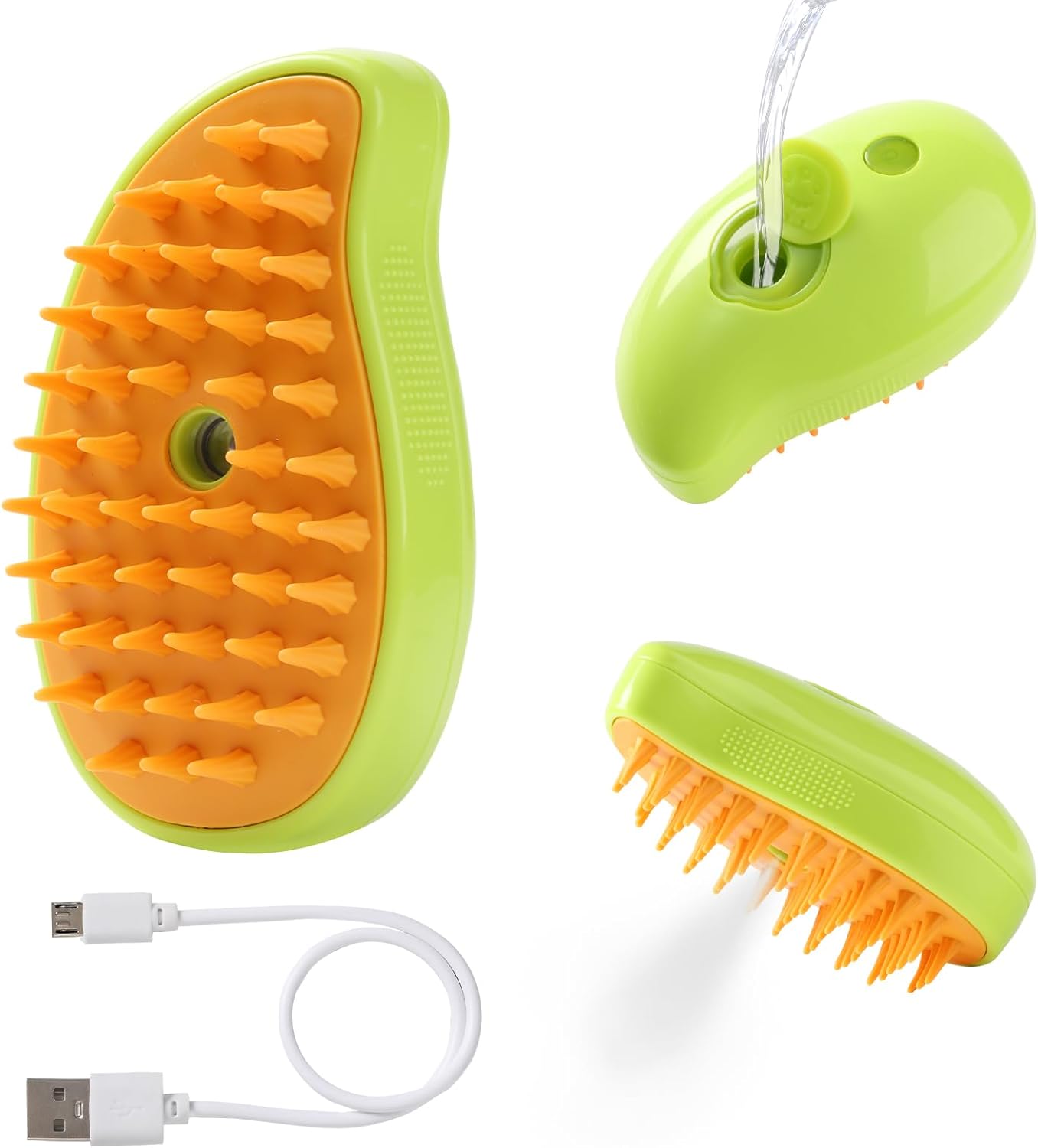 3-in-1 Electric Steam Pet Brush