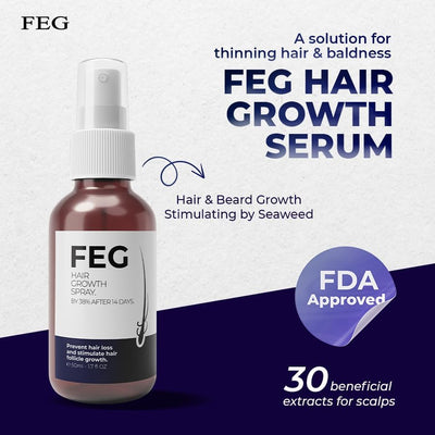 FEG Plus Hair Growth Spray (Buy 1 Get 1 Free)