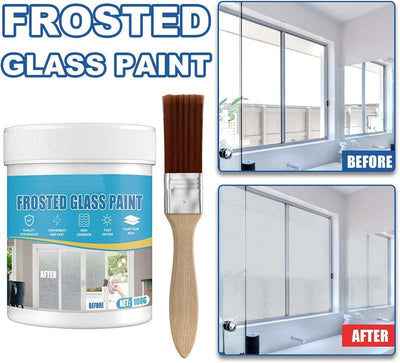 Frosted Glass Paint Set of 2 (Brush Free)