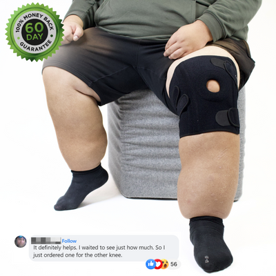 FlexGrips - Adjustable Plus-size Knee Brace