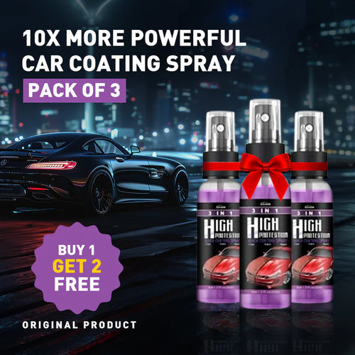 Powerful Car Coating Spray | Buy 1 Get 2 Free🔥 (Pack Of 3)