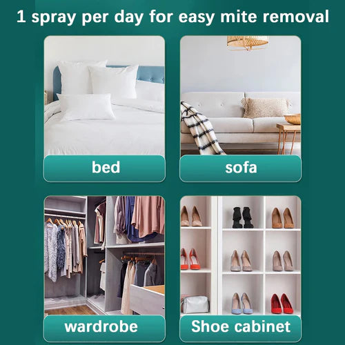 Mite Removal Spray (Buy 1 get 1 free) for a Clean, Mite-Free Home 🧴🪲