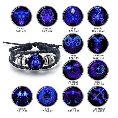 Zodiac Sign Powerful Manifestation Bracelet (Energized)