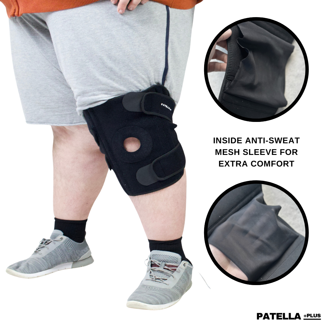 FlexGrips - Adjustable Plus-size Knee Brace